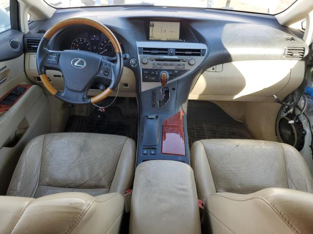 2T2BK1BA0AC012005 - 2010 LEXUS RX 350 WHITE photo 8