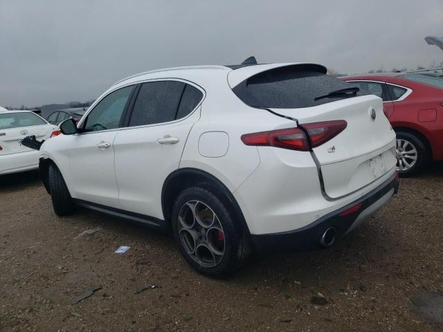 ZASFAKBN7J7B96126 - 2018 ALFA ROMEO STELVIO TI WHITE photo 2