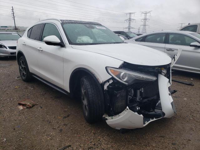 ZASFAKBN7J7B96126 - 2018 ALFA ROMEO STELVIO TI WHITE photo 4