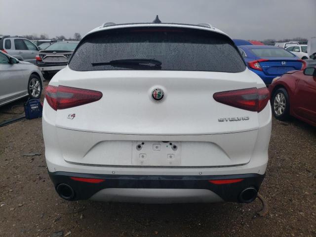 ZASFAKBN7J7B96126 - 2018 ALFA ROMEO STELVIO TI WHITE photo 6