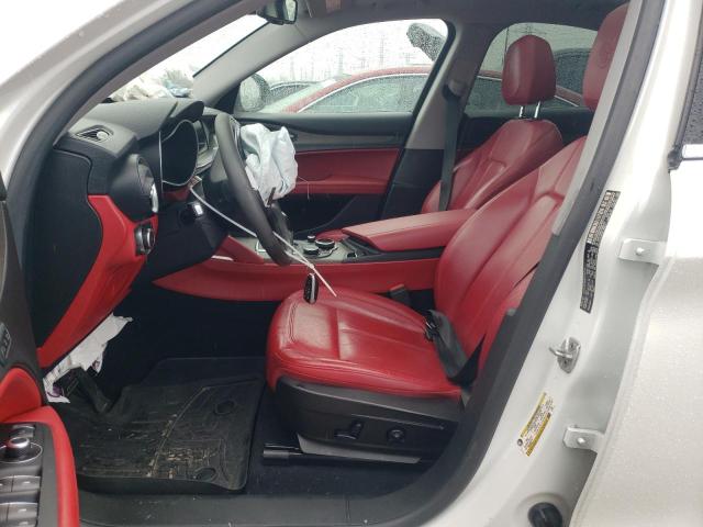 ZASFAKBN7J7B96126 - 2018 ALFA ROMEO STELVIO TI WHITE photo 7