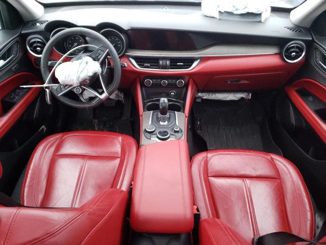 ZASFAKBN7J7B96126 - 2018 ALFA ROMEO STELVIO TI WHITE photo 8