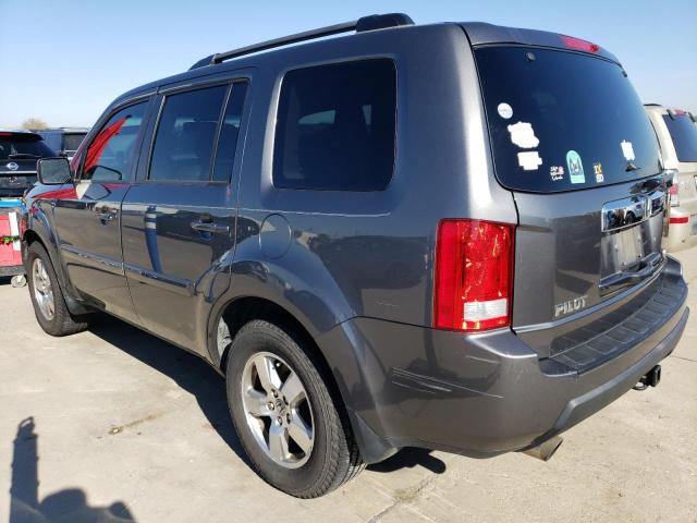 5FNYF3H60BB030566 - 2011 HONDA PILOT EXL GRAY photo 2