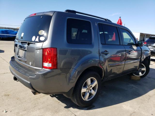 5FNYF3H60BB030566 - 2011 HONDA PILOT EXL GRAY photo 3