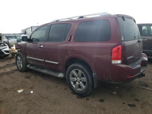 5N1BA0NC7CN620503 - 2012 NISSAN ARMADA SV MAROON photo 2