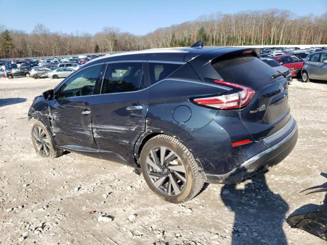 5N1AZ2MH0JN163446 - 2018 NISSAN MURANO S TEAL photo 2