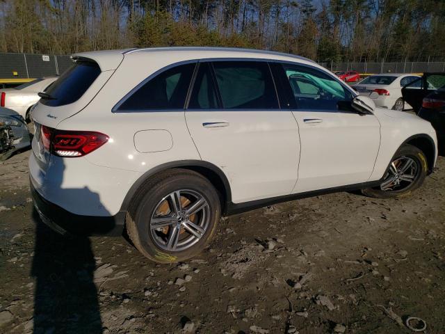 W1N0G8EB0MV306766 - 2021 MERCEDES-BENZ GLC 300 4MATIC WHITE photo 3