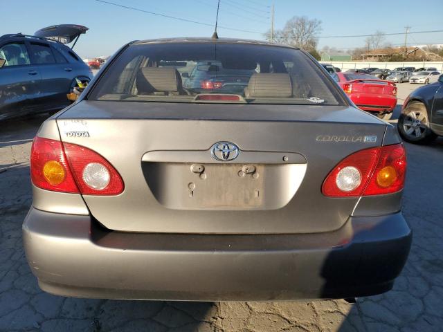 2T1BR38E64C186266 - 2004 TOYOTA COROLLA CE GRAY photo 6