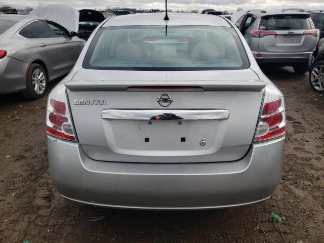 3N1AB6AP4CL700126 - 2012 NISSAN SENTRA 2.0 SILVER photo 6