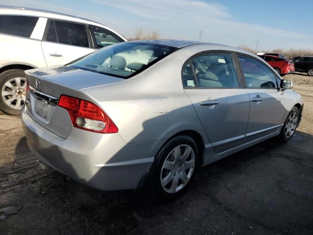 1HGFA16579L010280 - 2009 HONDA CIVIC LX SILVER photo 3