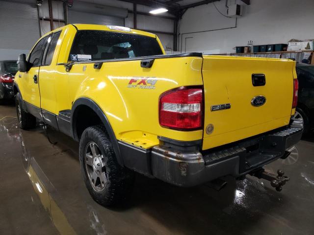 1FTPX04544KC40937 - 2004 FORD F150 YELLOW photo 2