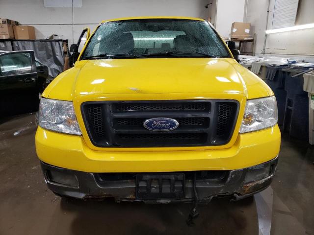 1FTPX04544KC40937 - 2004 FORD F150 YELLOW photo 5