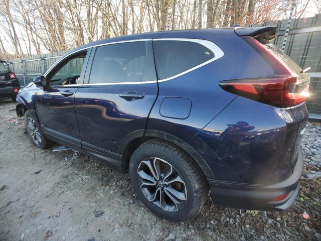 2HKRW2H88LH629363 - 2020 HONDA CR-V EXL BLUE photo 2