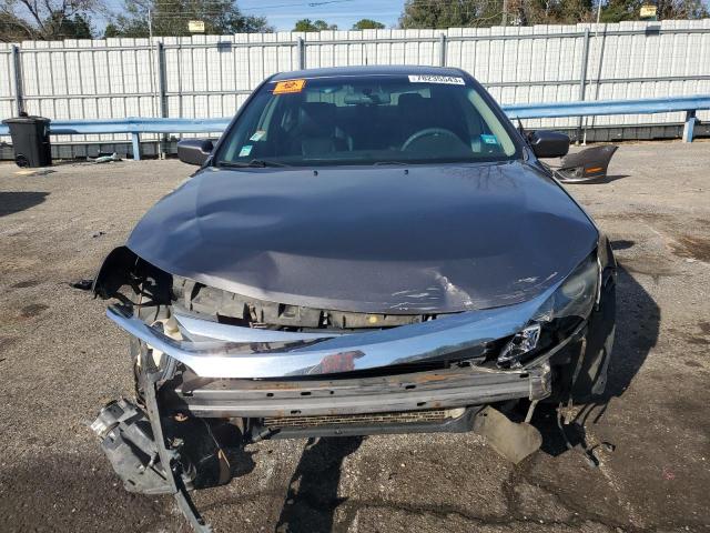 3FAHP0HA4CR450272 - 2012 FORD FUSION SE GRAY photo 5