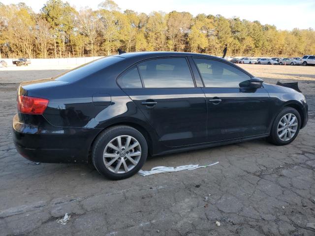 3VWD17AJXEM376463 - 2014 VOLKSWAGEN JETTA SE BLACK photo 3