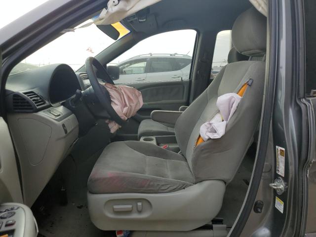 5FNRL38408B067086 - 2008 HONDA ODYSSEY EX GRAY photo 7