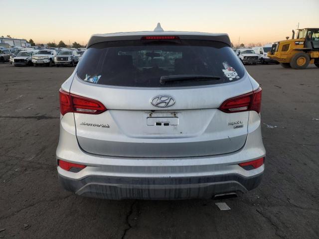 5XYZTDLB9HG382506 - 2017 HYUNDAI SANTA FE S SILVER photo 6