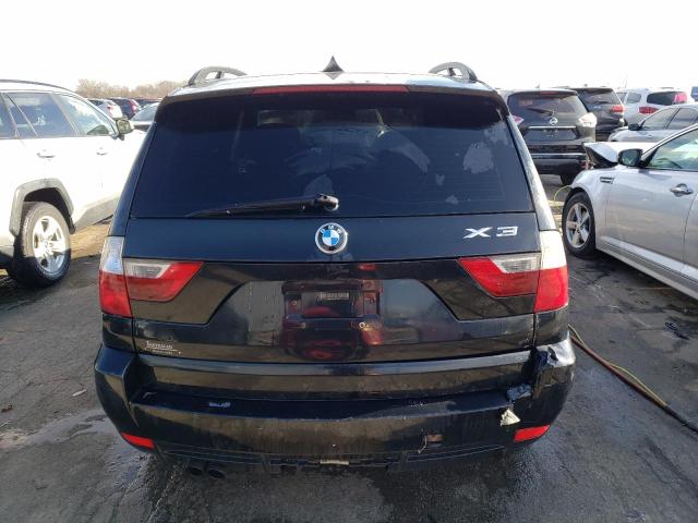 WBXPC93468WJ21667 - 2008 BMW X3 3.0SI BLACK photo 6