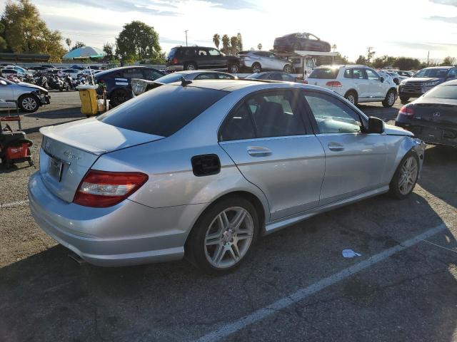 WDDGF56XX8F134124 - 2008 MERCEDES-BENZ C 350 GRAY photo 3