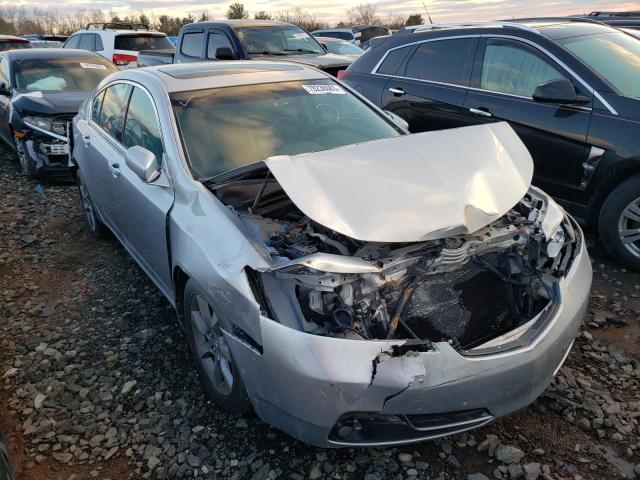 19UUA8F57CA023985 - 2012 ACURA TL SILVER photo 4