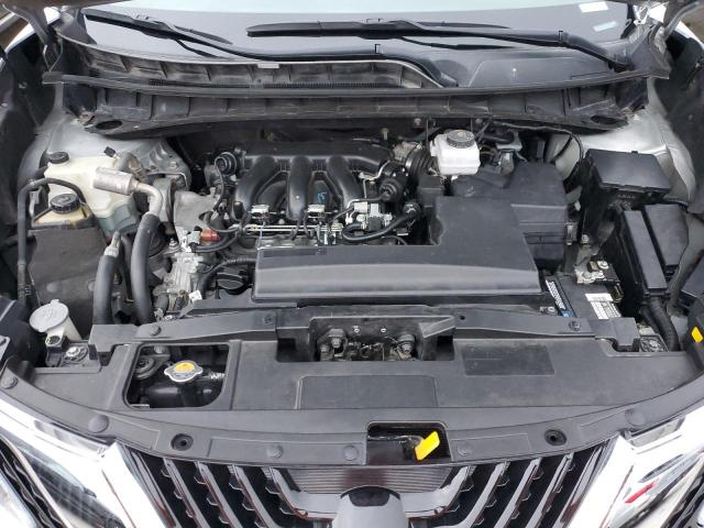 5N1AZ2MG4JN164672 - 2018 NISSAN MURANO S SILVER photo 12