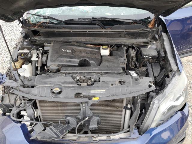 5N1DR2MN5JC627393 - 2018 NISSAN PATHFINDER S BLUE photo 11