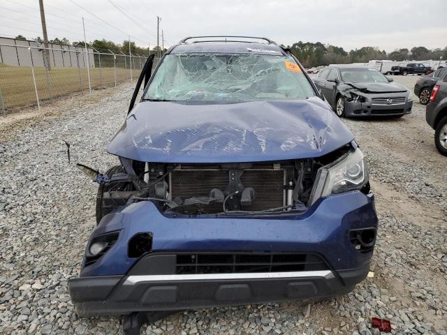 5N1DR2MN5JC627393 - 2018 NISSAN PATHFINDER S BLUE photo 5