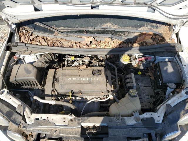 1G1JA6SHXE4170608 - 2014 CHEVROLET SONIC LS თეთრი ფოტო 11