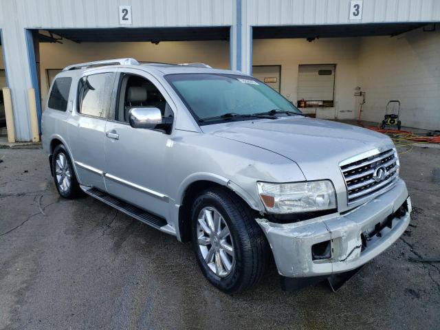 5N3AA08C88N913879 - 2008 INFINITI QX56 SILVER photo 4