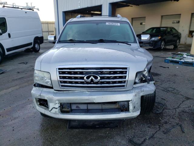 5N3AA08C88N913879 - 2008 INFINITI QX56 SILVER photo 5