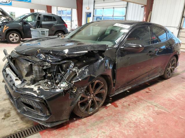 SHHFK7H91HU228990 - 2017 HONDA CIVIC SPORT TOURING BLACK photo 1