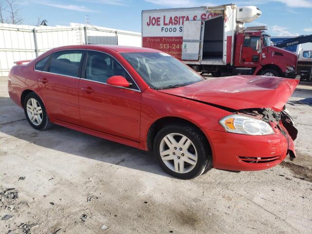 2G1WB5E36C1181336 - 2012 CHEVROLET IMPALA LT RED photo 4