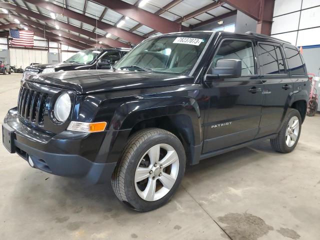 1C4NJRFB5ED858547 - 2014 JEEP PATRIOT LATITUDE BLACK photo 1