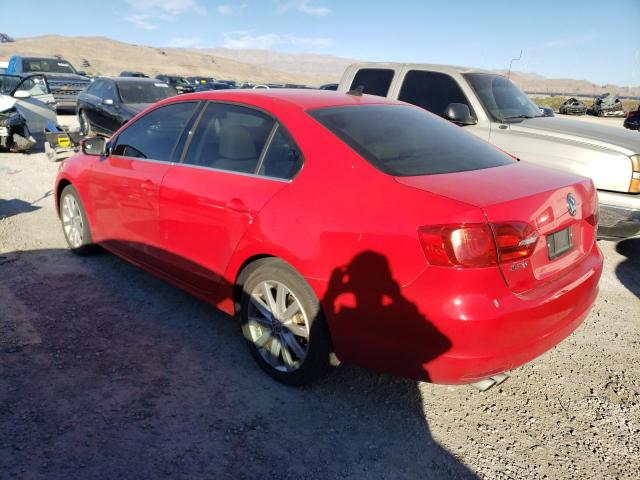 3VWLX7AJ4BM371572 - 2011 VOLKSWAGEN JETTA SEL RED photo 2