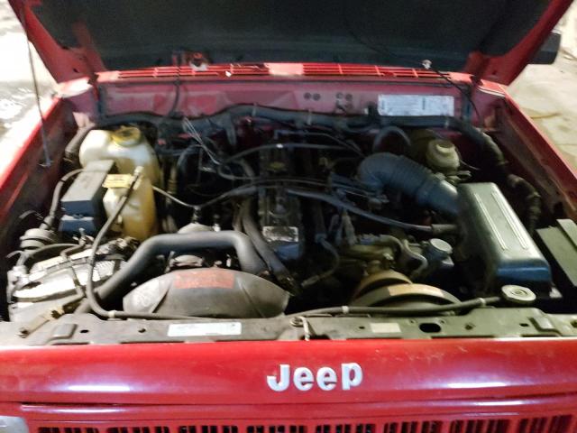 1J4FJ78S3TL139266 - 1996 JEEP CHEROKEE COUNTRY RED photo 12