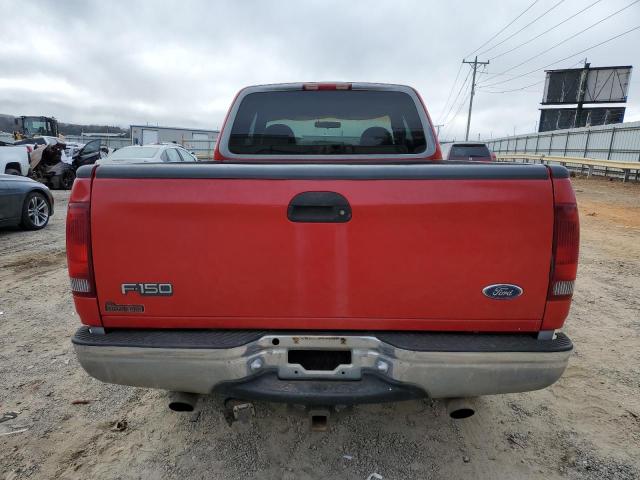 1FTDX18W8WNA12677 - 1998 FORD F150 RED photo 6