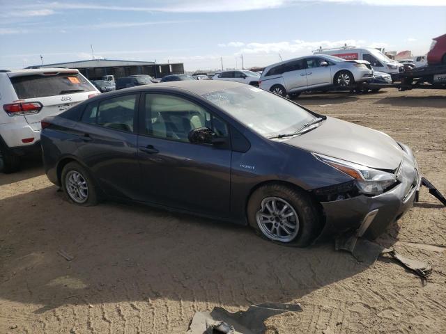 JTDL9MFU8M3023390 - 2021 TOYOTA PRIUS LE GRAY photo 4