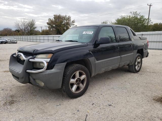 3GNEC13T52G152516 - 2002 CHEVROLET AVALANCHE C1500 BLACK photo 1