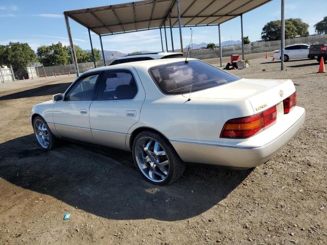 JT8UF11E5M0064958 - 1991 LEXUS LS 400 WHITE photo 2