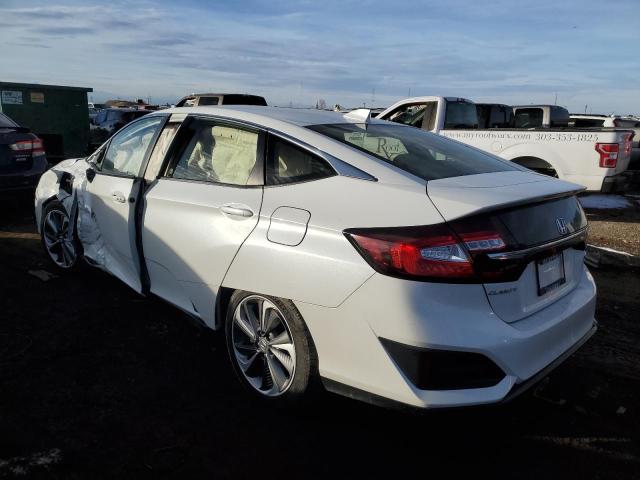 JHMZC5F37JC017566 - 2018 HONDA CLARITY TOURING WHITE photo 2