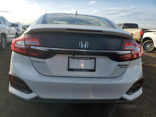 JHMZC5F37JC017566 - 2018 HONDA CLARITY TOURING WHITE photo 6