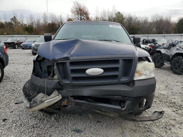 1FTRF12257NA13303 - 2007 FORD F150 BLUE photo 5