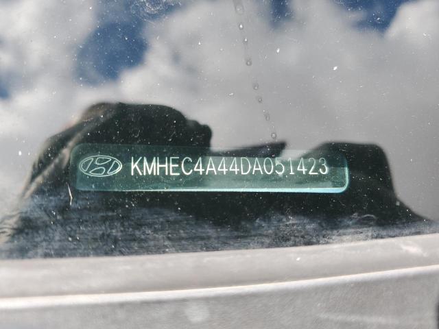 KMHEC4A44DA051423 - 2013 HYUNDAI SONATA HYBRID BLUE photo 12