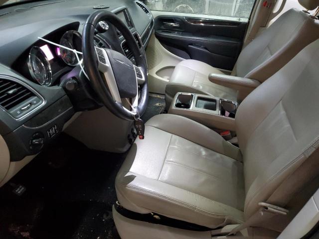 2C4RC1BGXER403138 - 2014 CHRYSLER TOWN & COU TOURING ბურგუნდია ფოტო 7