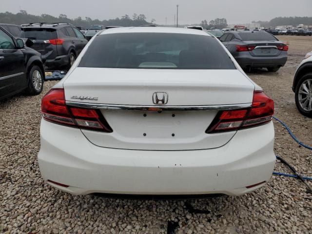 19XFB2F52EE046446 - 2014 HONDA CIVIC LX WHITE photo 6