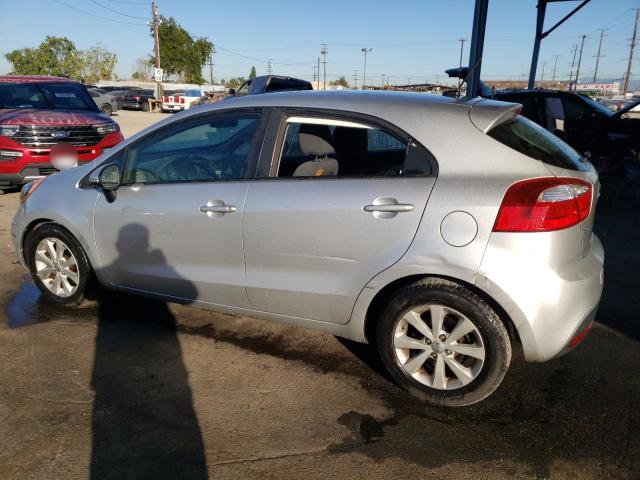 KNADN5A33D6291814 - 2013 KIA RIO EX SILVER photo 2