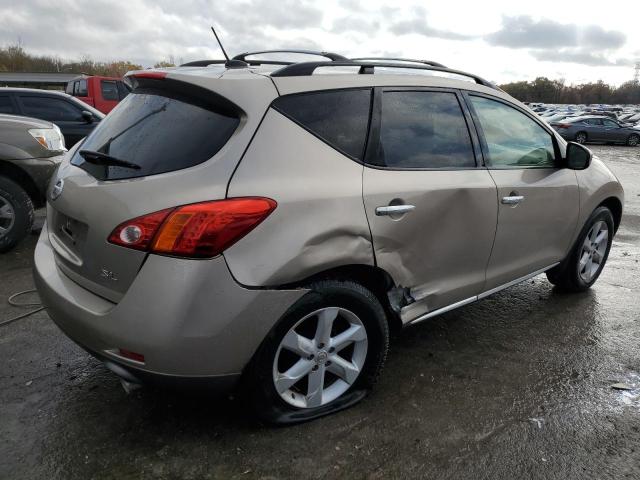 JN8AZ18U29W017615 - 2009 NISSAN MURANO S BEIGE photo 3