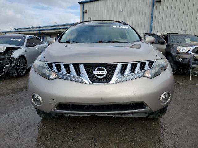 JN8AZ18U29W017615 - 2009 NISSAN MURANO S BEIGE photo 5