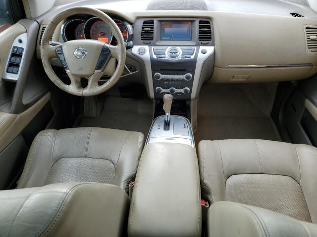 JN8AZ18U29W017615 - 2009 NISSAN MURANO S BEIGE photo 8