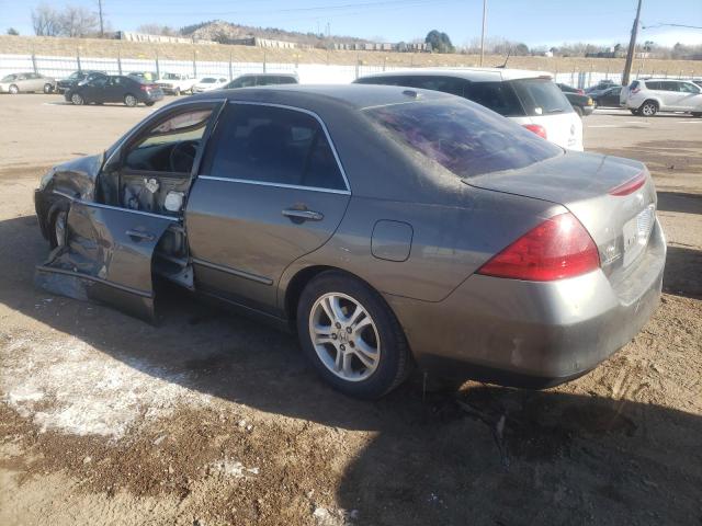 1HGCM56866A048618 - 2006 HONDA ACCORD EX GRAY photo 2